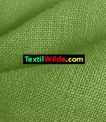 tela arpillera color verde manzana textilwilde.com