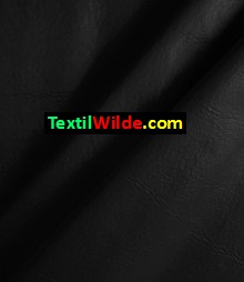 tela ecocuero color negro cuero ecologico con felpa, textilwilde.com