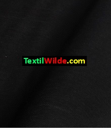 tela friselina color negro textilwilde.com