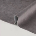 pana aterciopelada suave color gris oscuro textilwilde.com