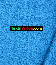 tela toalla doble felpa 100% algodon color turquesa textilwilde.com